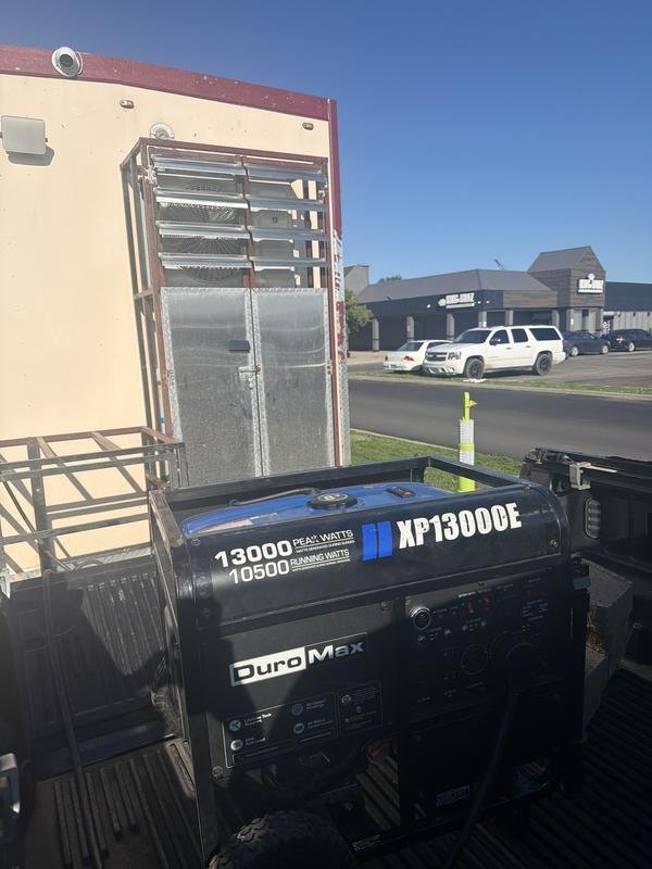 Unit unboxed and ready for storm season